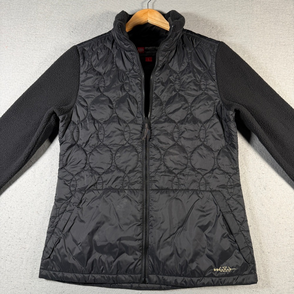 686 Smarty‎ 3in1 Spellbound Jacket Black Fleece Lined Quilted Women's Large